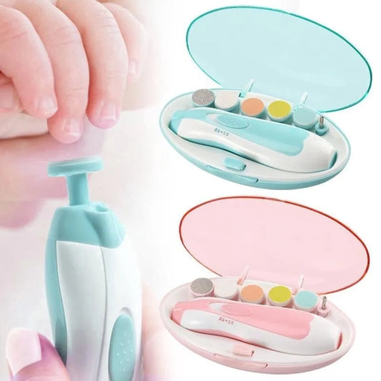 Baby Electric Nail Trimmer Kid Nail Polisher Tool Baby Care Multifunctional