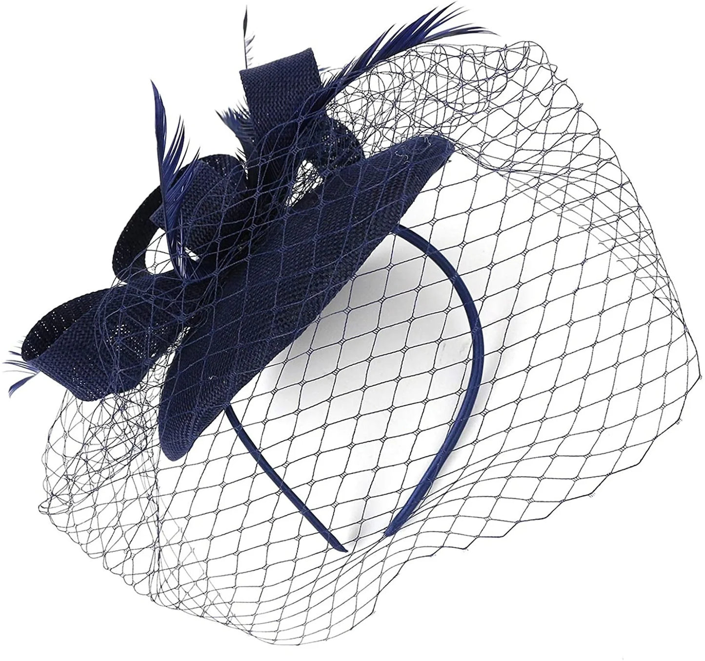 Hot Fancy Fascinators Pillbox Hats for Womens Headdress Cocktail Tea Party Kentucky Derby