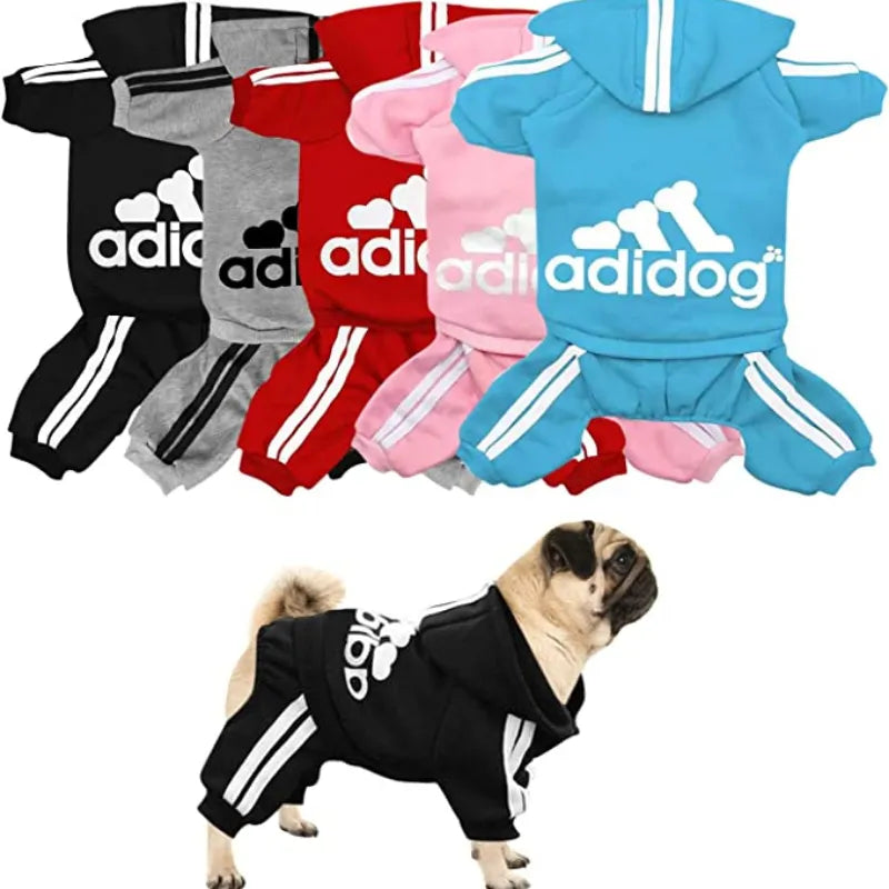 Pet Dog Clothes Adidog Spring Dog Hoodies Coat