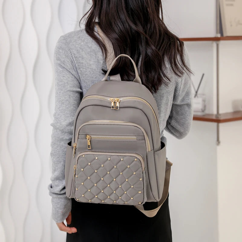 Fashion Bag pack Women High Quality Nylon Backpacks