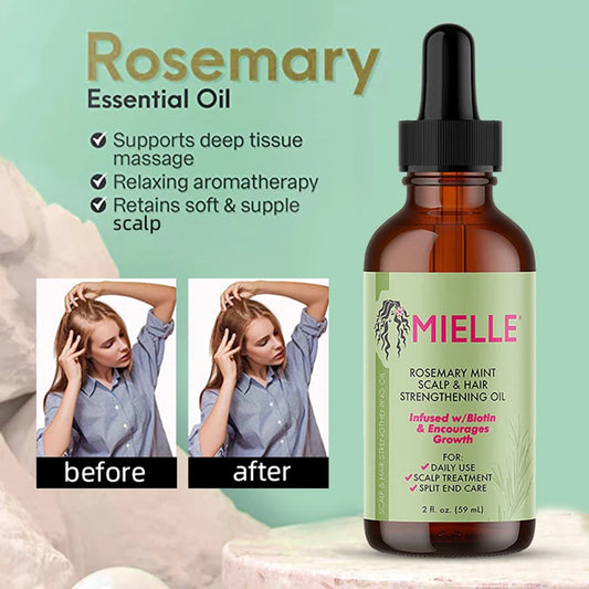 Hair Growth Essential Oil Rosemary Mint MIELLE