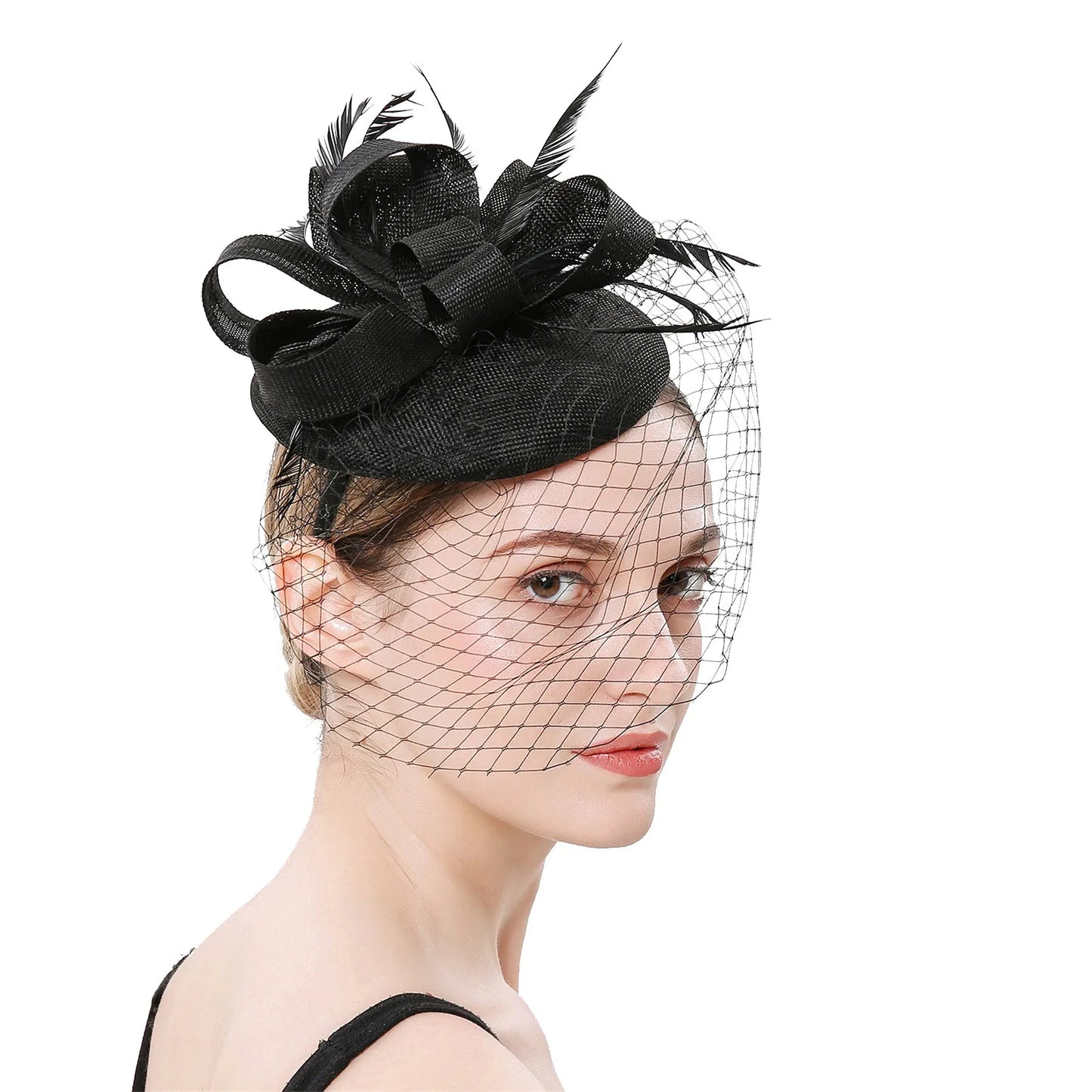 Hot Fancy Fascinators Pillbox Hats for Womens Headdress Cocktail Tea Party Kentucky Derby