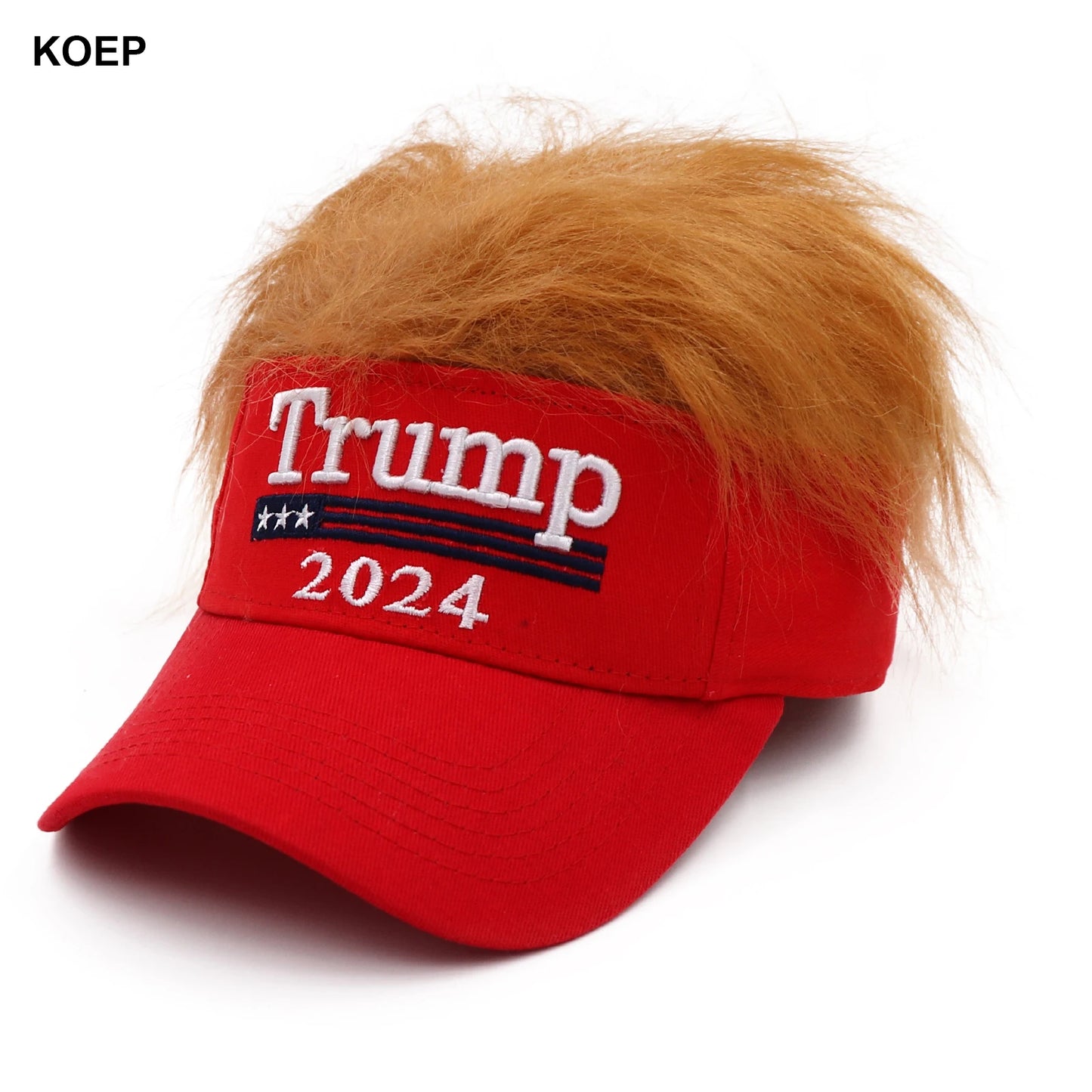 New Donald Trump 2024 Cap USA Baseball Caps Top of Wig Snapback