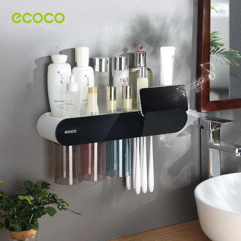 Wall Mounted Inverted Toothbrush Holder Automatic