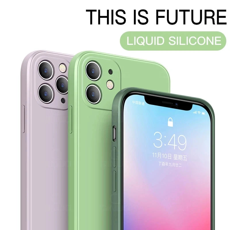 For Huawei All-purpose P20 pro P30 pro P40 Plus Case Liquid Silicone P60 P50 Cover