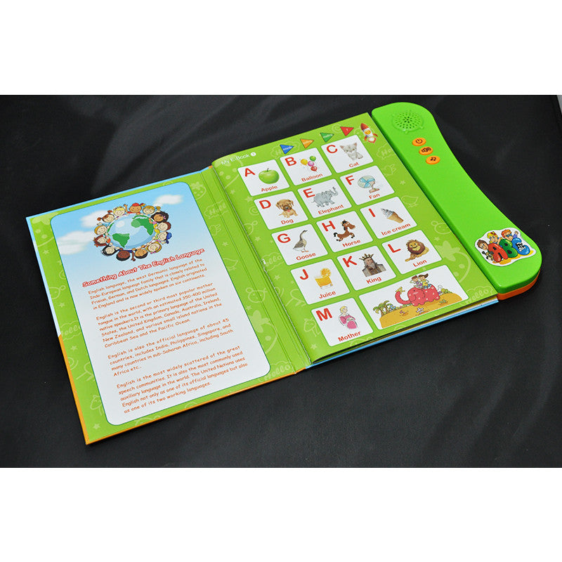 English Touch Point Reading E-book Wall Chart Early Education Toys