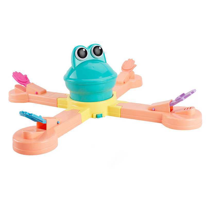 Electric Frog Adventure Fun Projection Feeding Worm Eating Educational Toys