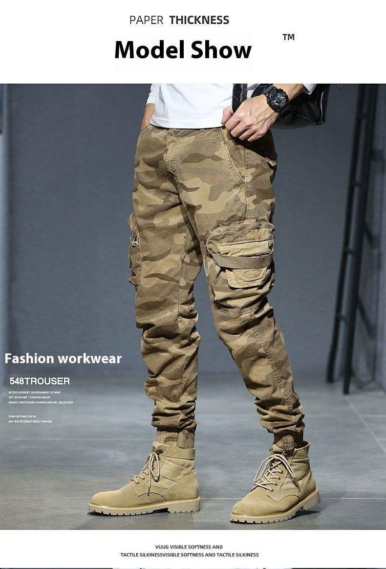 Men's Autumn Outdoor Camouflage Casual Pants