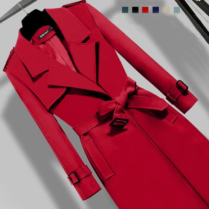 Women's Elegant Fashion Spring and Autumn Coat