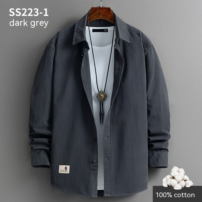 Men's Coat All-match Fashion Workwear Shirt